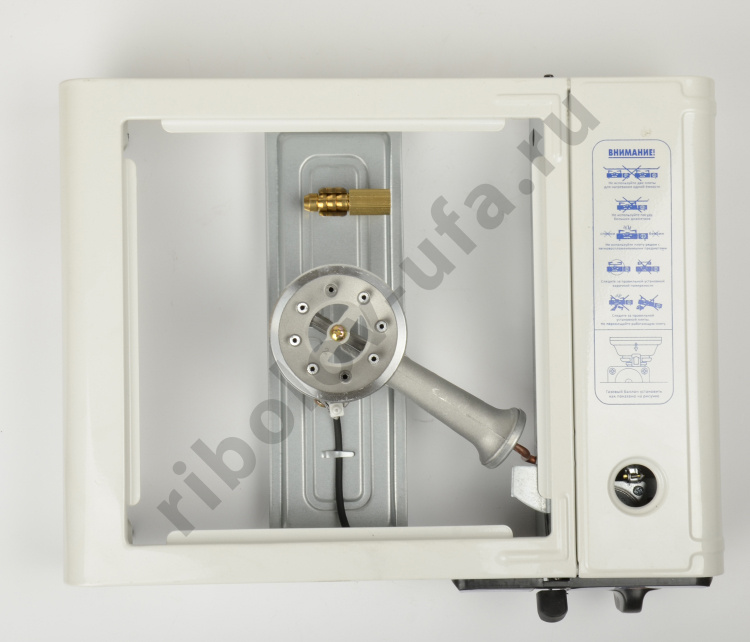 Плита настольная газовая Следопыт-Power (с переходником) 