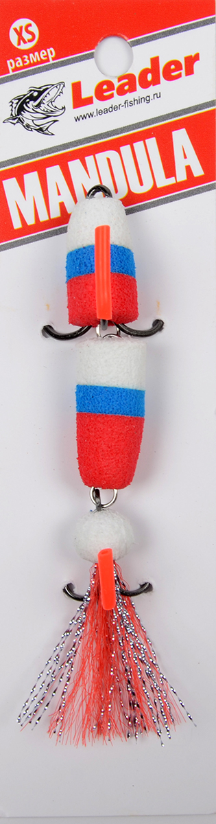Приманка джиговая Leader Мандула XS, 60мм #070