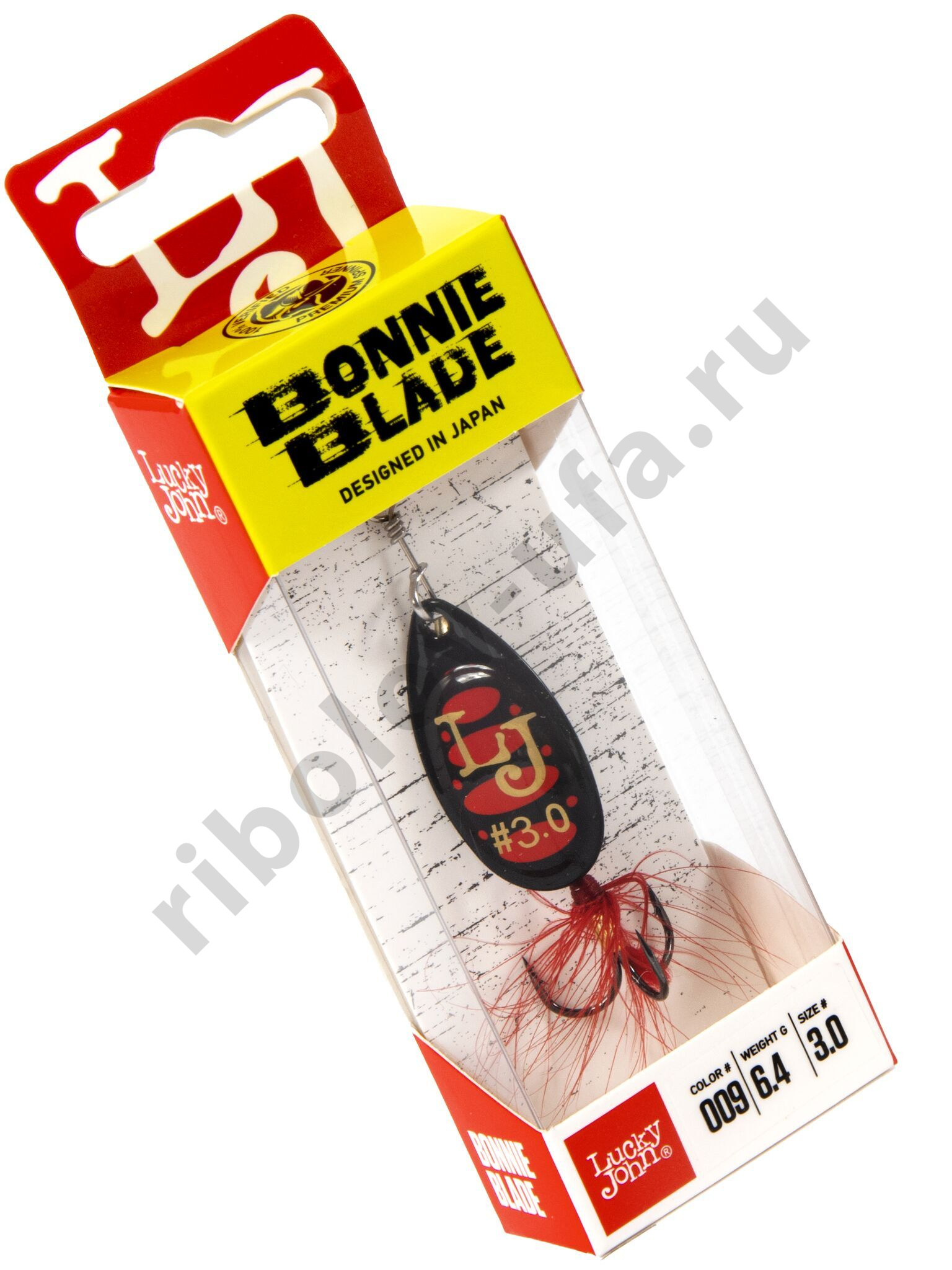 Блесна вращ. Lucky John Bonnie Blade #03, 6.4гр., цв. 009