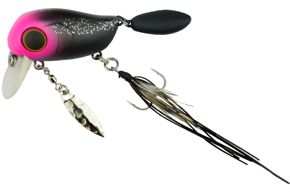 Воблер Jackall Micro Tappy  дл. 5.4 см, гл. 0-0.1 м, 4.8 гр., floating, цв. pink heads