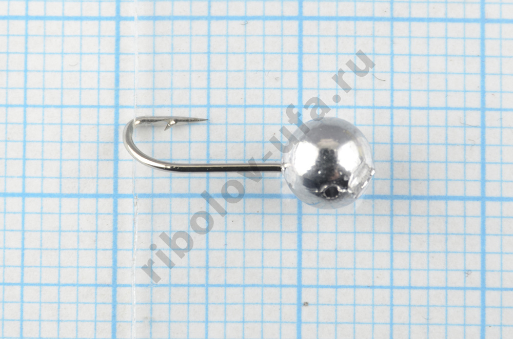 Мормышка литая Marlins Шар 5мм (0,69гр) кр. Crown никель 7000-300