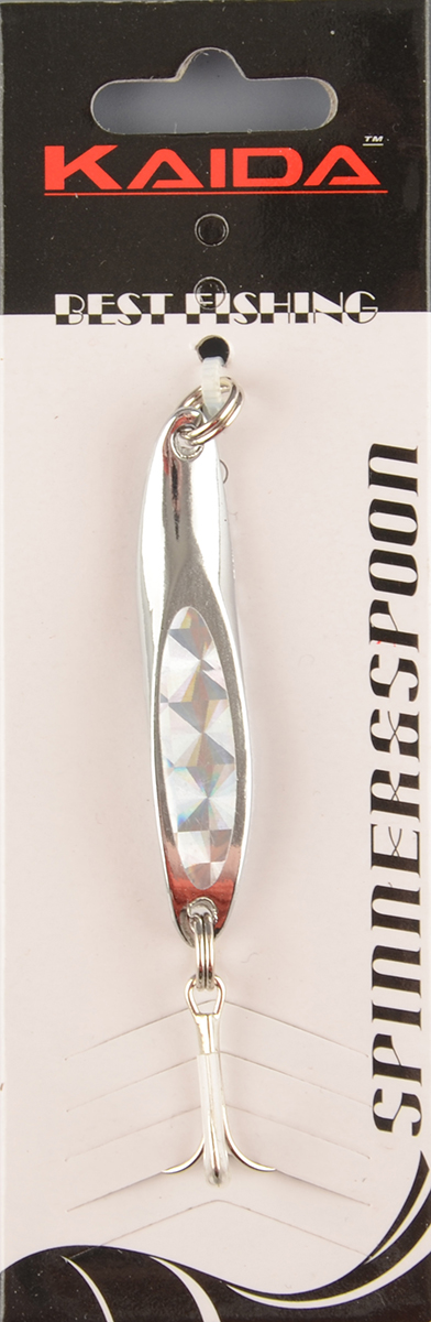 Блесна Kaida Spinner&Spoon 20гр. серебро
