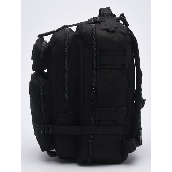 Рюкзак тактический Huntsman RU 043 цв. Черный 40л, тк. Оксфорд