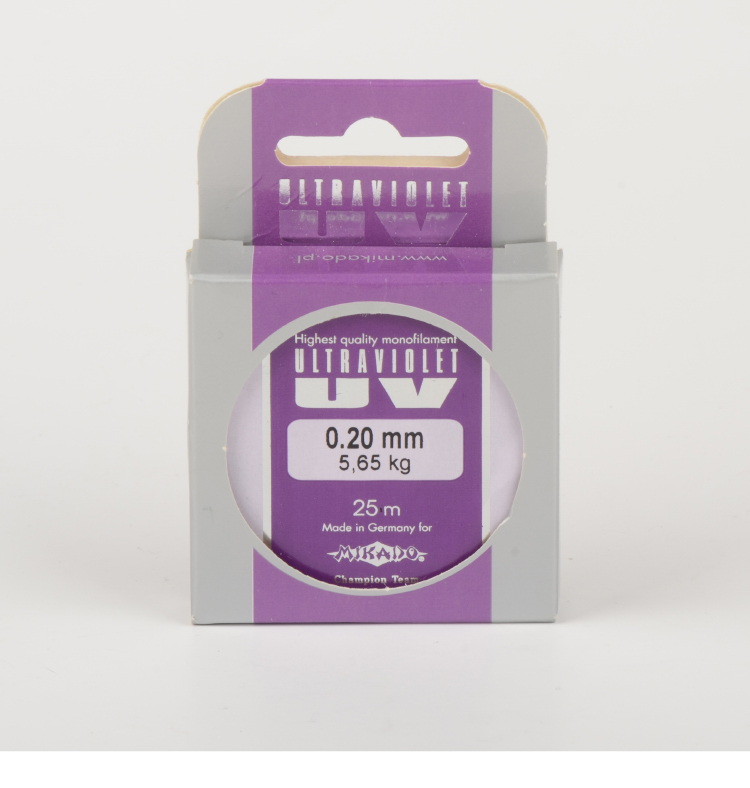 Леска Mikado Ultraviolet 0,06 (25м)