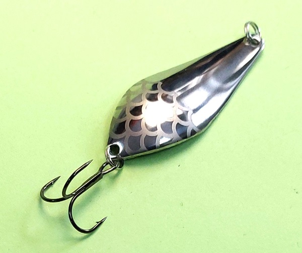 Блесна Люкс Нижегородская Атом 17гр цв.01 серебро