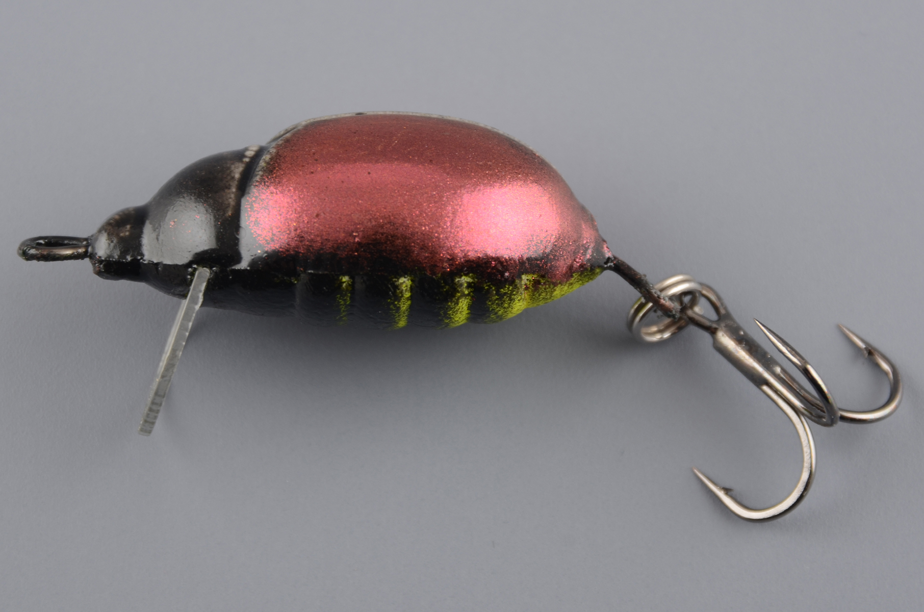 Воблер Белоречье Кренк Жук 3D 2гр тройник №10, цв. 2602