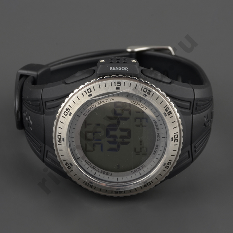 Часы-глубиномер подводные Sargan Сталкер 100М черные кнопки