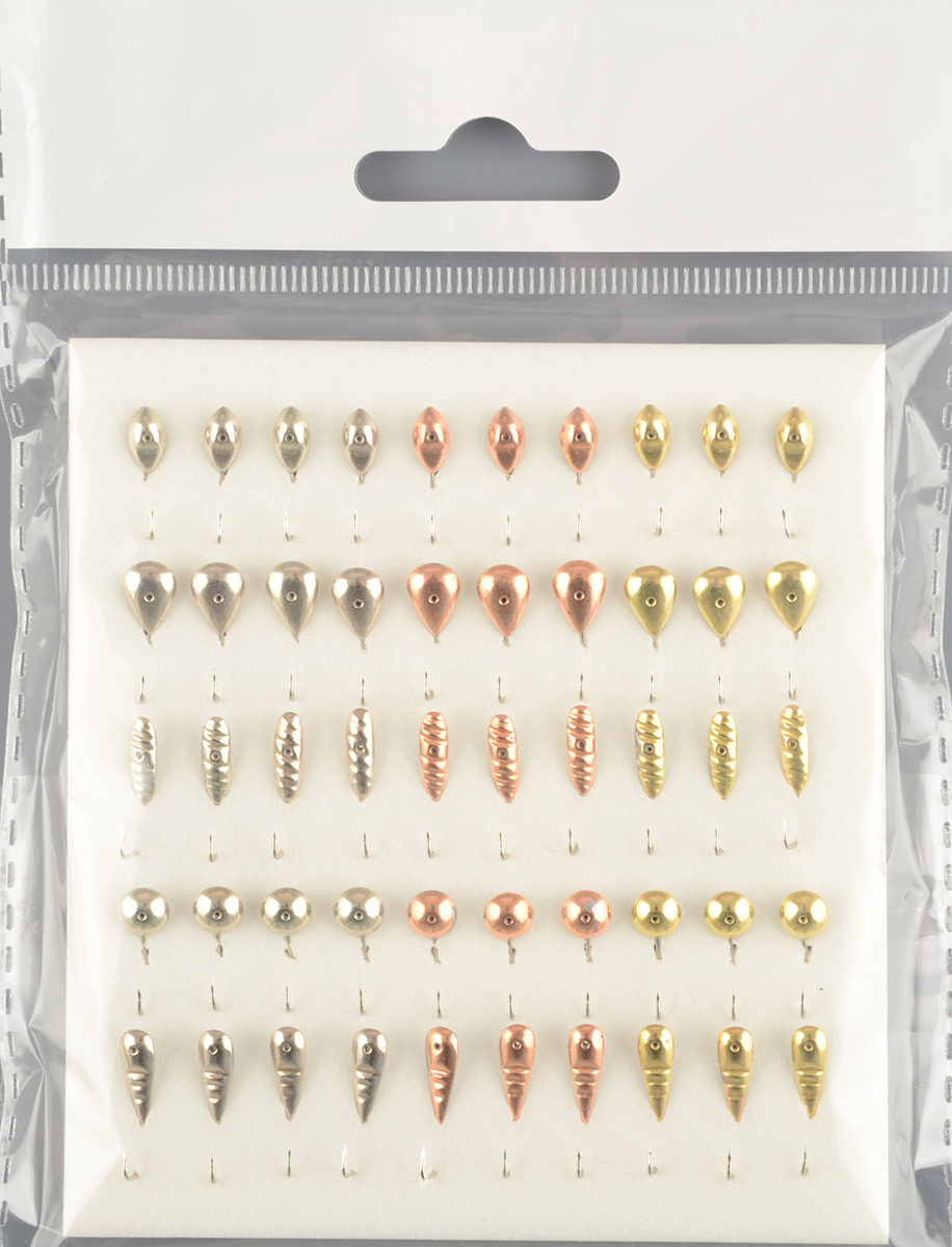 Набор мормышек РВС тип 2 (уп.50шт)