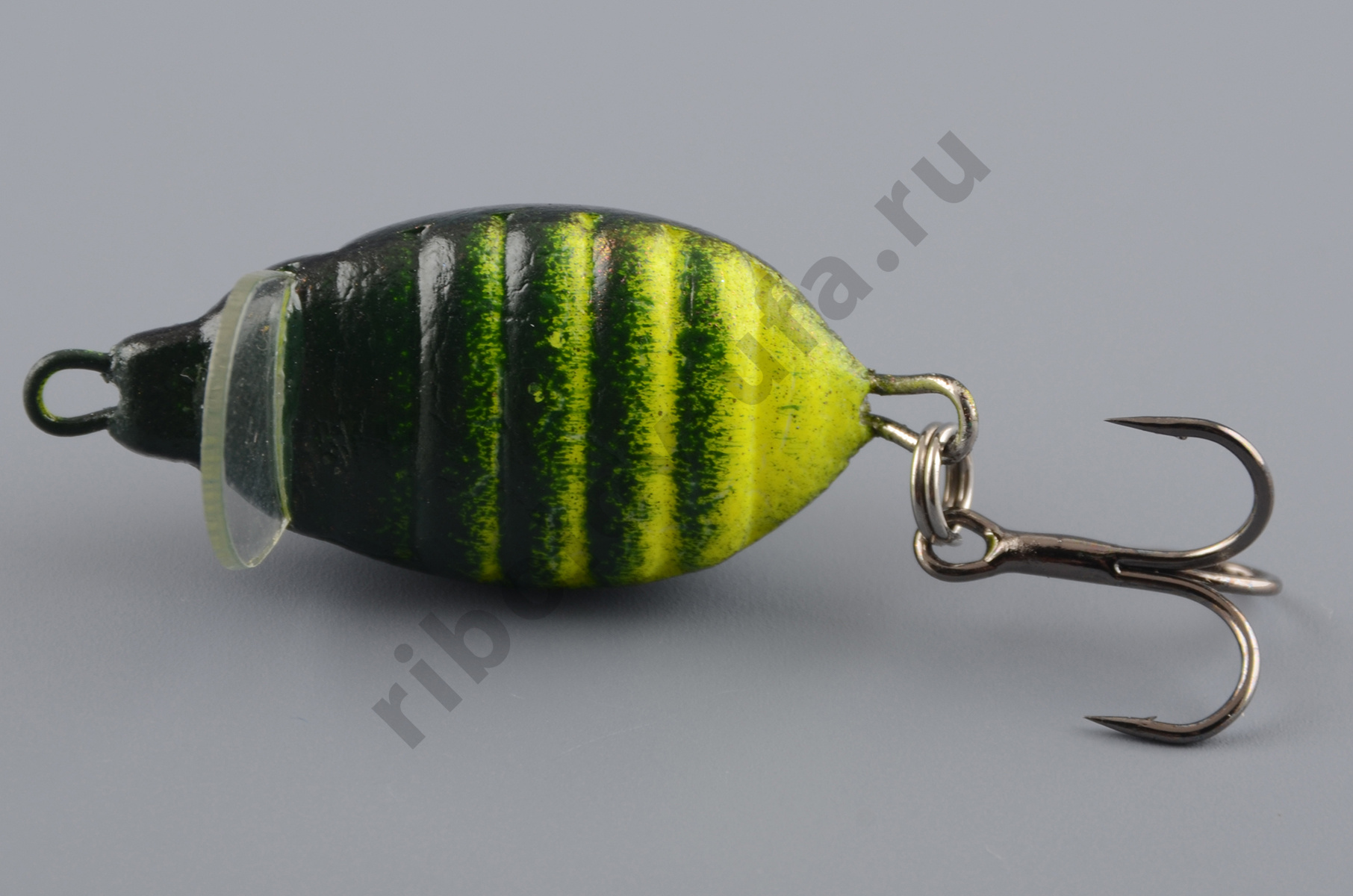 Воблер Белоречье Кренк Жук 3D 2гр тройник №10, цв. 2402