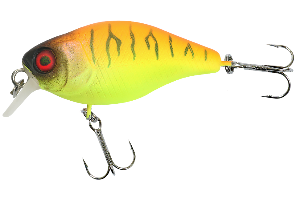 Воблер Jackall Chubby 38 дл. 3.8 см, гл. 0.6-1.0 м, 4 гр., floating, цв. tropical mat tiger