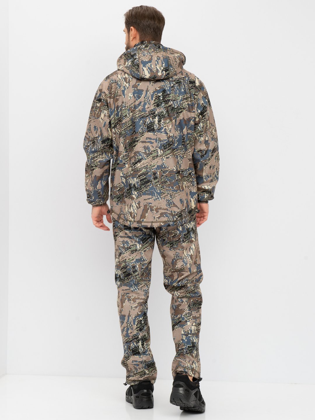 Костюм демисезон. Huntsman Никс-Люкс цв. Лабиринт ткань Alova windblock р. 52-54 рост 182-188