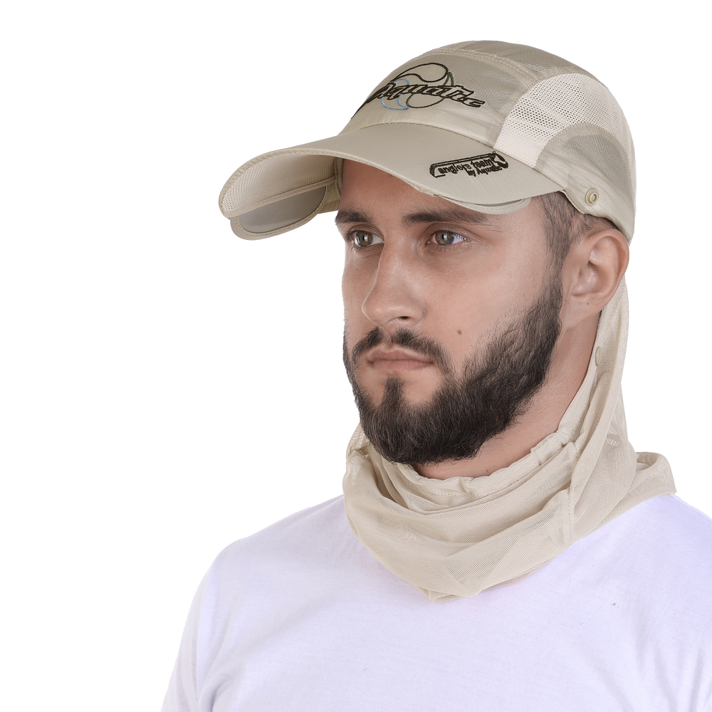 Кепка Aquatic KA-17Б с боковыми отражателями и антимок.бафом цв.бежевый