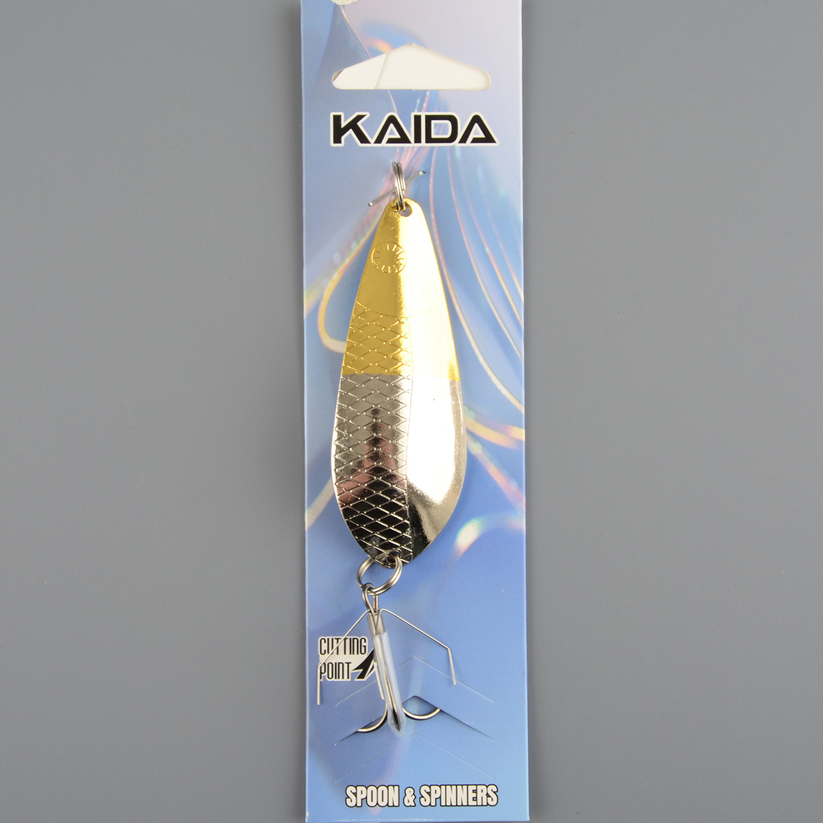 Блесна Kaida колеблющаяся А5005 28гр. цв.04 тройник незацепляйка