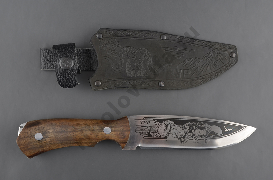 Нож No name Кизляр Тур дерев. ручка