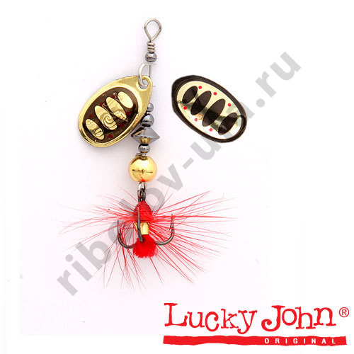 Блесна вращ. Lucky John Bonnie Blade #01, 3.5гр., цв. 001