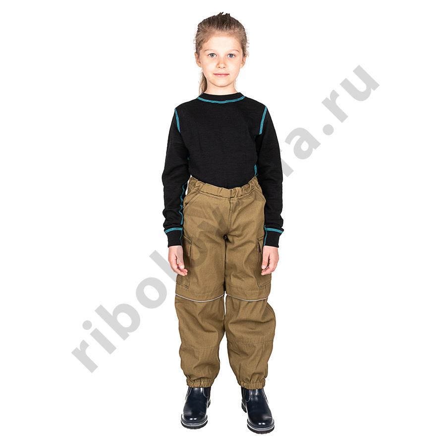 Костюм детс Huntsman Антигнус-Люкс с ловушк. и пыльн. цв.Хаки тк. Палатка р.28-30 рост 110-116