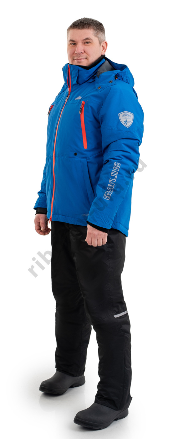 Костюм демисезонный Novatex Магеллан цв.Синий/Черный р. 44-46 рост 170-176