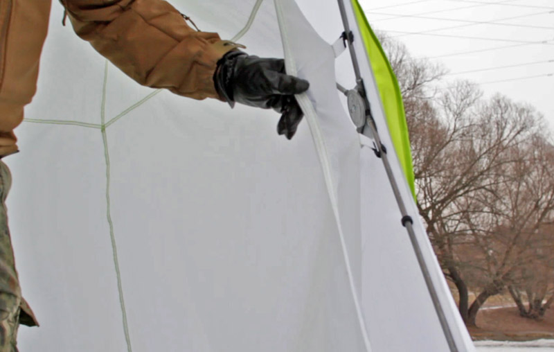 Палатка зимняя Лотос Куб Классик А8  210x210x180  6,6кг дюрал