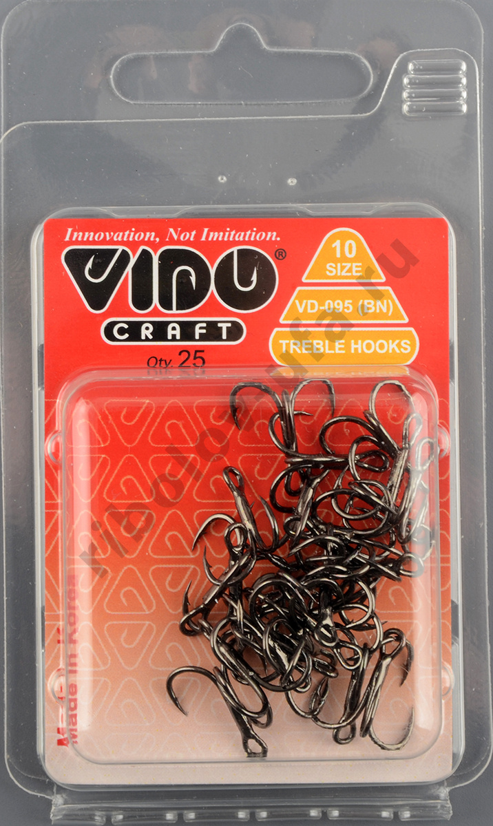 Крючок-тройник Vido VD-095 № 10