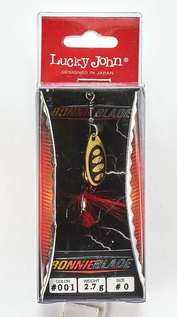 Блесна вращ. Lucky John Bonnie Blade #0, 2.5гр., цв. 001