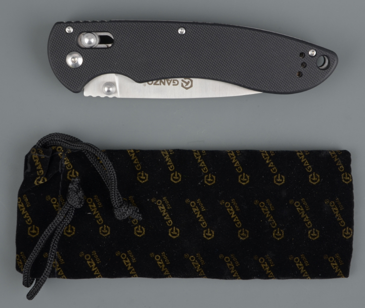 Нож складной туристический Ganzo G740-BK