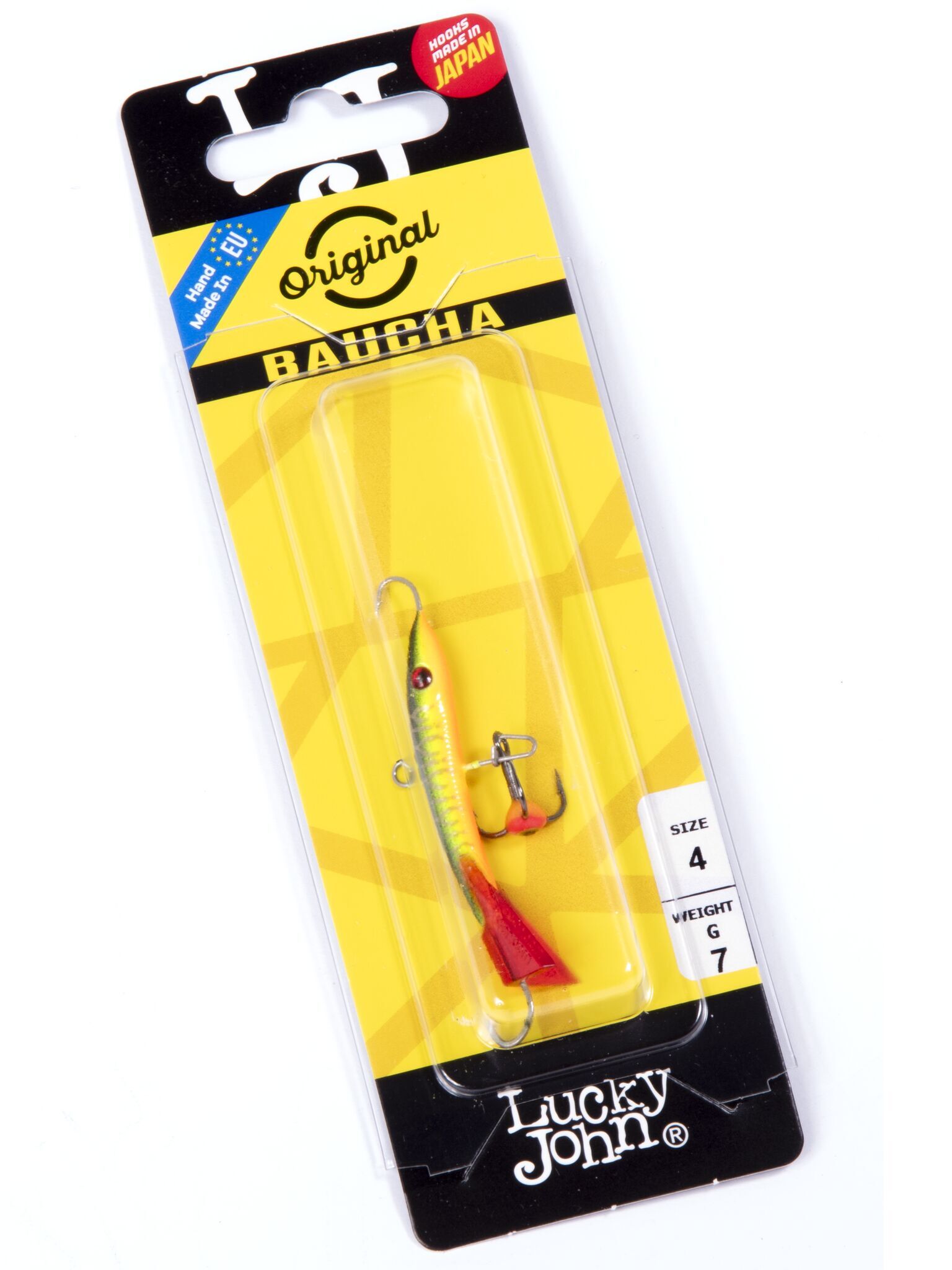 Балансир Lucky John Baucha 4 + тройн. 40мм (31401-301RT)