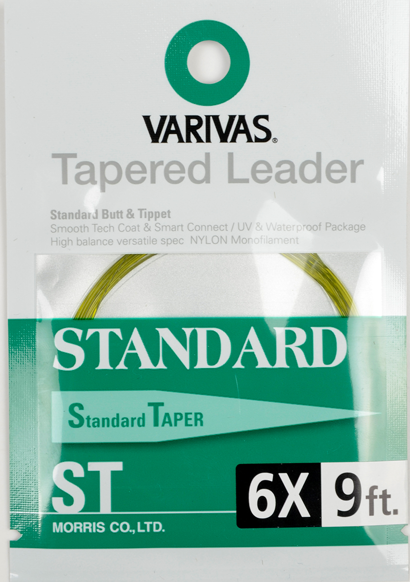 Подлесок конусный Varivas Standard  ST Tapered Leader  9 ft 6X