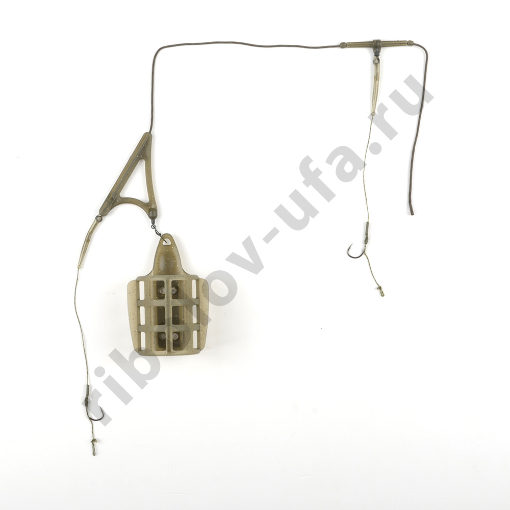 Монтаж карповый Orange #38 Big Cage Feeder Leadcore, 50гр