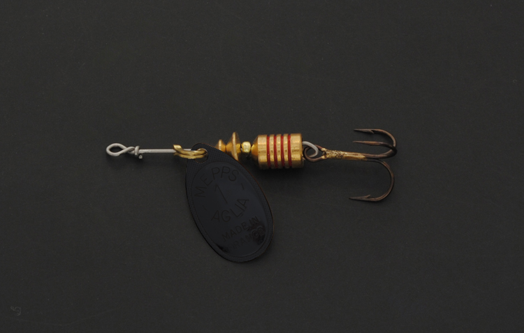 Блесна Mepps Aglia № 2, черный (4,5гр)