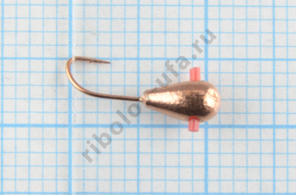 Мормышка вольфрам Bravo Fishing Эребус с отверстием с кембриком 3.0 мм 0,45 гр. Cu