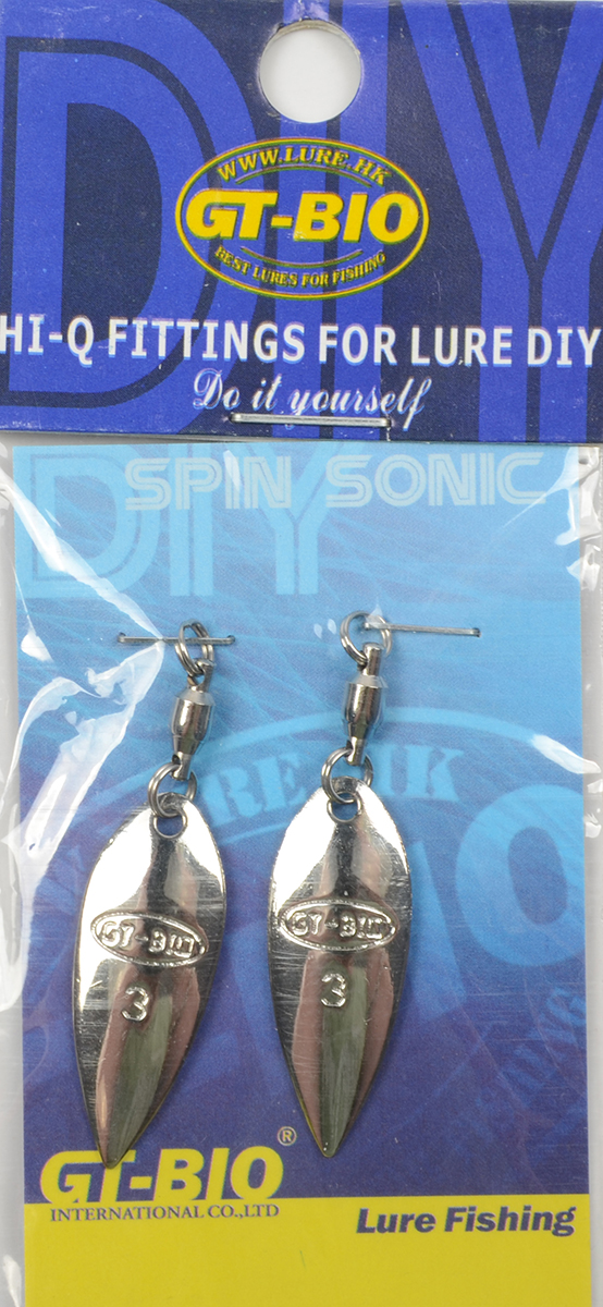 Застежка с вертлюгом на подшипнике Gt-Bio  + лепесток  willow type#3