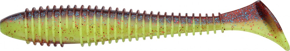 Силиконовая приманка Keitech Swing Impact Fat 7,8 in 20см 54.2гр # EA 15 Grape Chart Red FLK