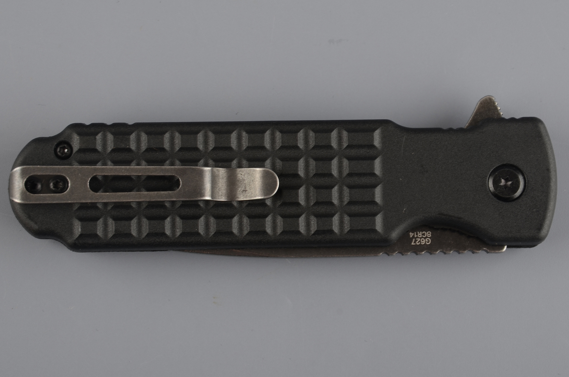 Нож складной туристический Ganzo G627-BK черный