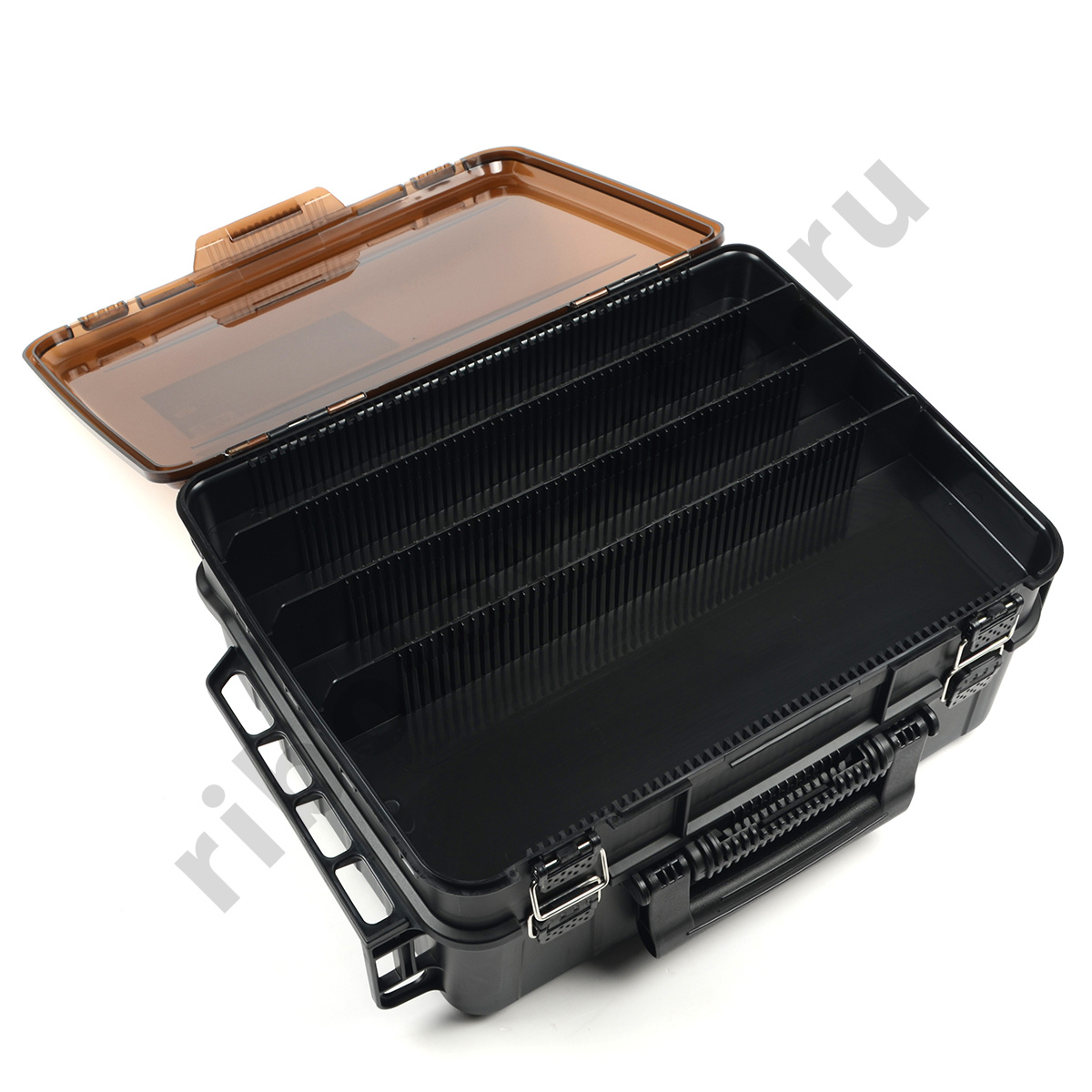 Чемодан Meiho Versus 2-ярусный (480*356*186), черный (VS-3080-B)