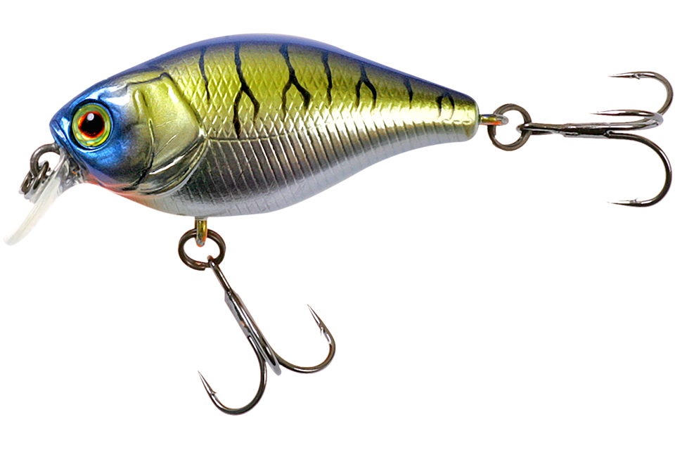 Воблер Jackall Cherry 44 дл. 4.4 см, гл. 1.0 м, 6.2 гр., floating, цв. chrome tiger