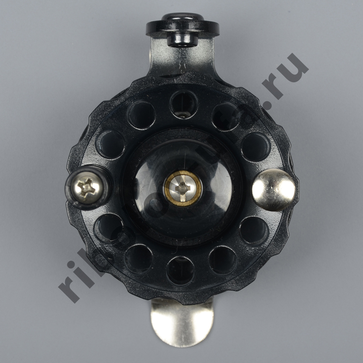 Катушка зимняя пласт. Kosadaka Winter Winder универс. 50мм с лесоукл. и  фрикционом 