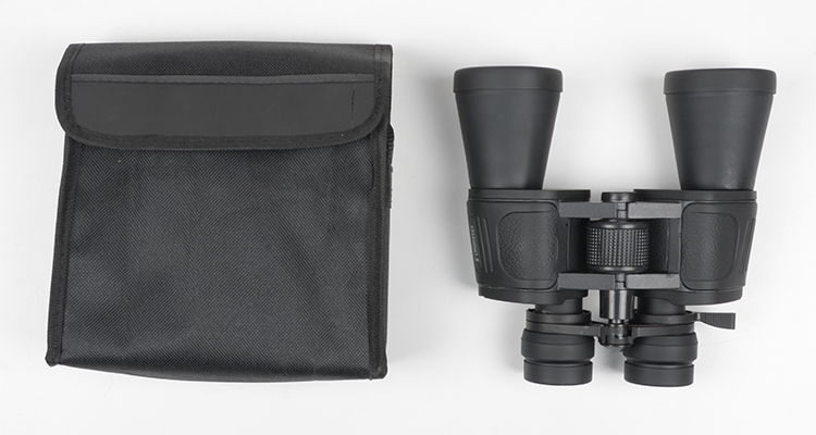 Бинокль Следопыт 10-30*50 черный, 195*190мм, 819 гр, в чехле  BT-14