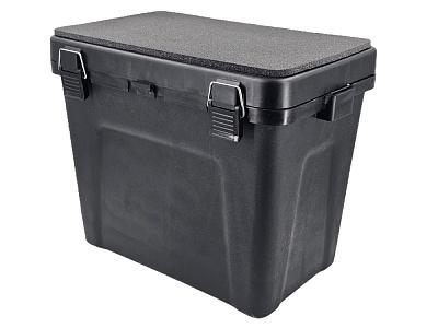 Ящик зимний Три кита 4 отделения для приманок малый 310*360*240 цв.черный 