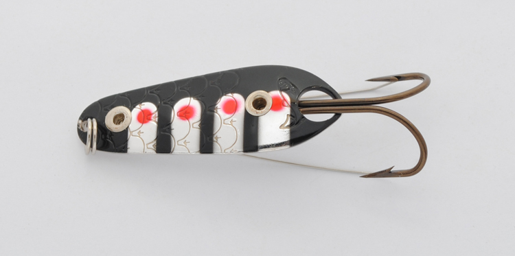 Блесна колеб. Kuusamo Rasanen 70/10 (незацеп.) BL/R/S-S