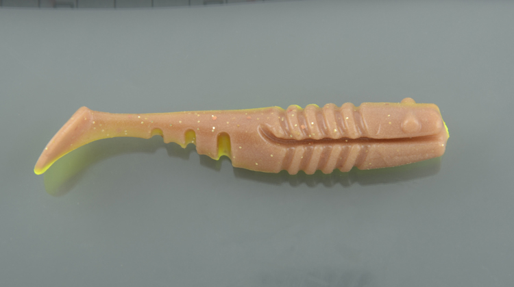 Силиконовая приманка Manns Samba -80 цв. 110 с перфорированным хвостом (уп.20шт)