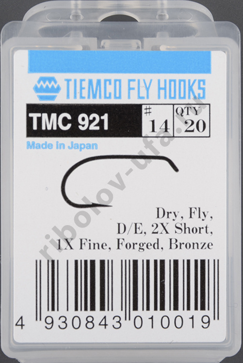 Крючки Tiemco TMC921 #14 (20 шт)