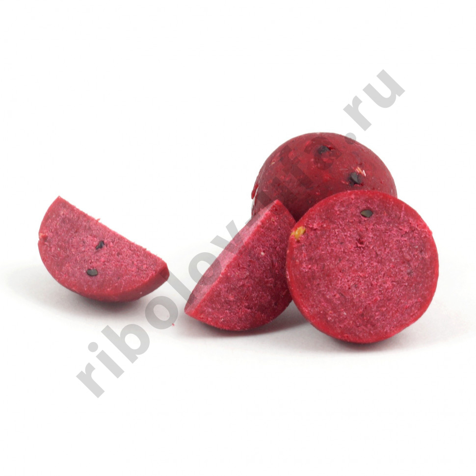 Бойлы GBS Baits Carp вареные прикормочные 20мм 1кг (пакет) Кальмар+Осьминог