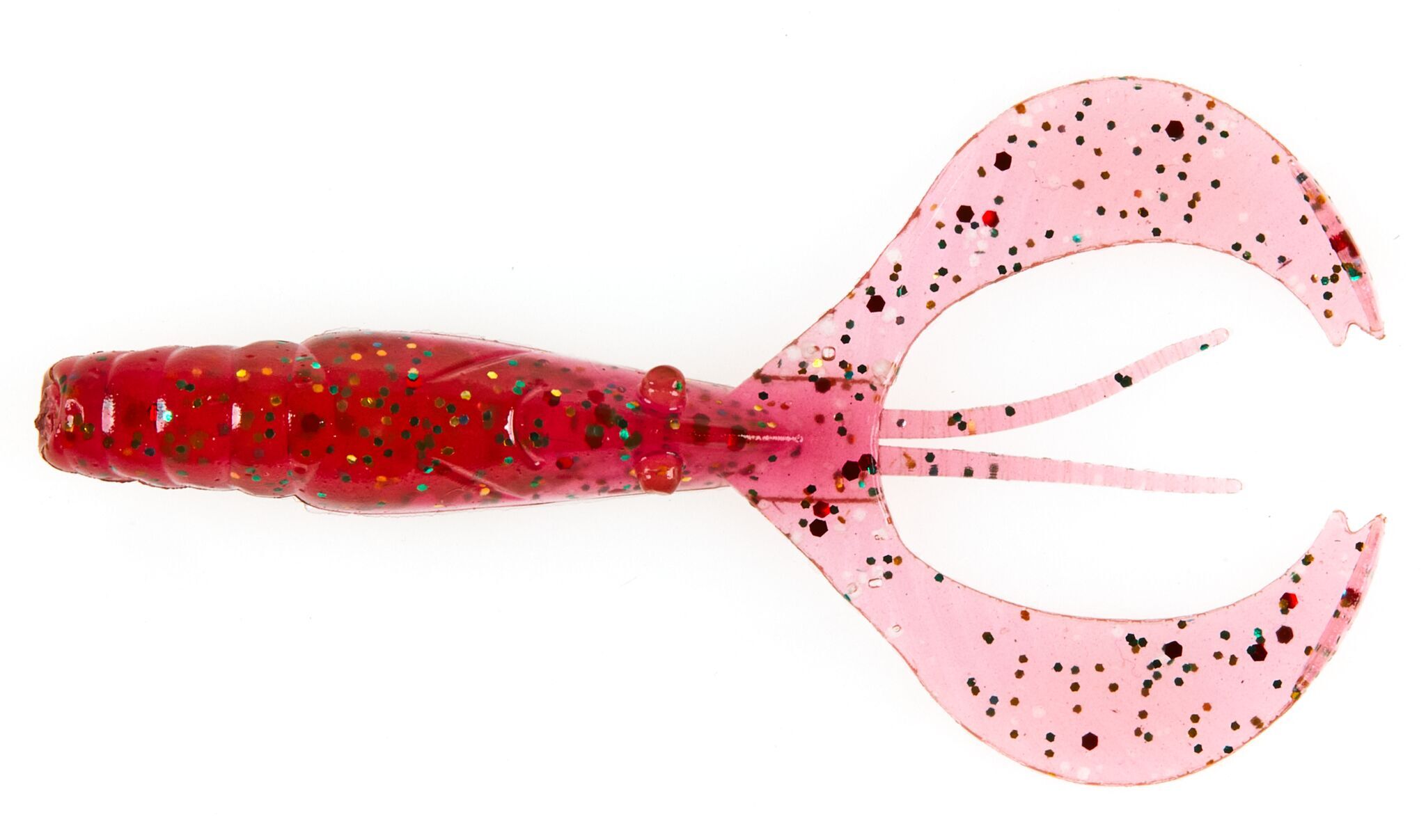 Силиконовая приманка Lucky John Pro Series Curly Shrimp 3.0in 7.62см /S14