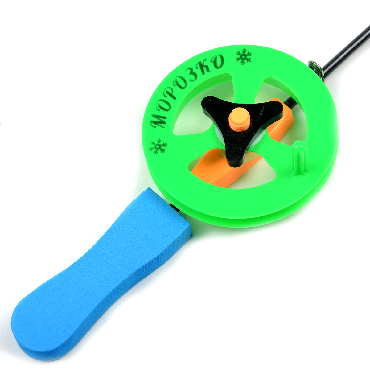 Удочка зимняя Морозко син/зеленый