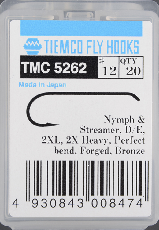 Крючки Tiemco TMC5262 #12 (20 шт)