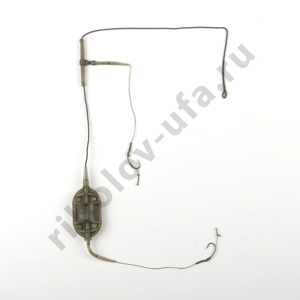 Монтаж карповый Orange #52 Spider Flat Metod Leadcore, для бойла 50гр