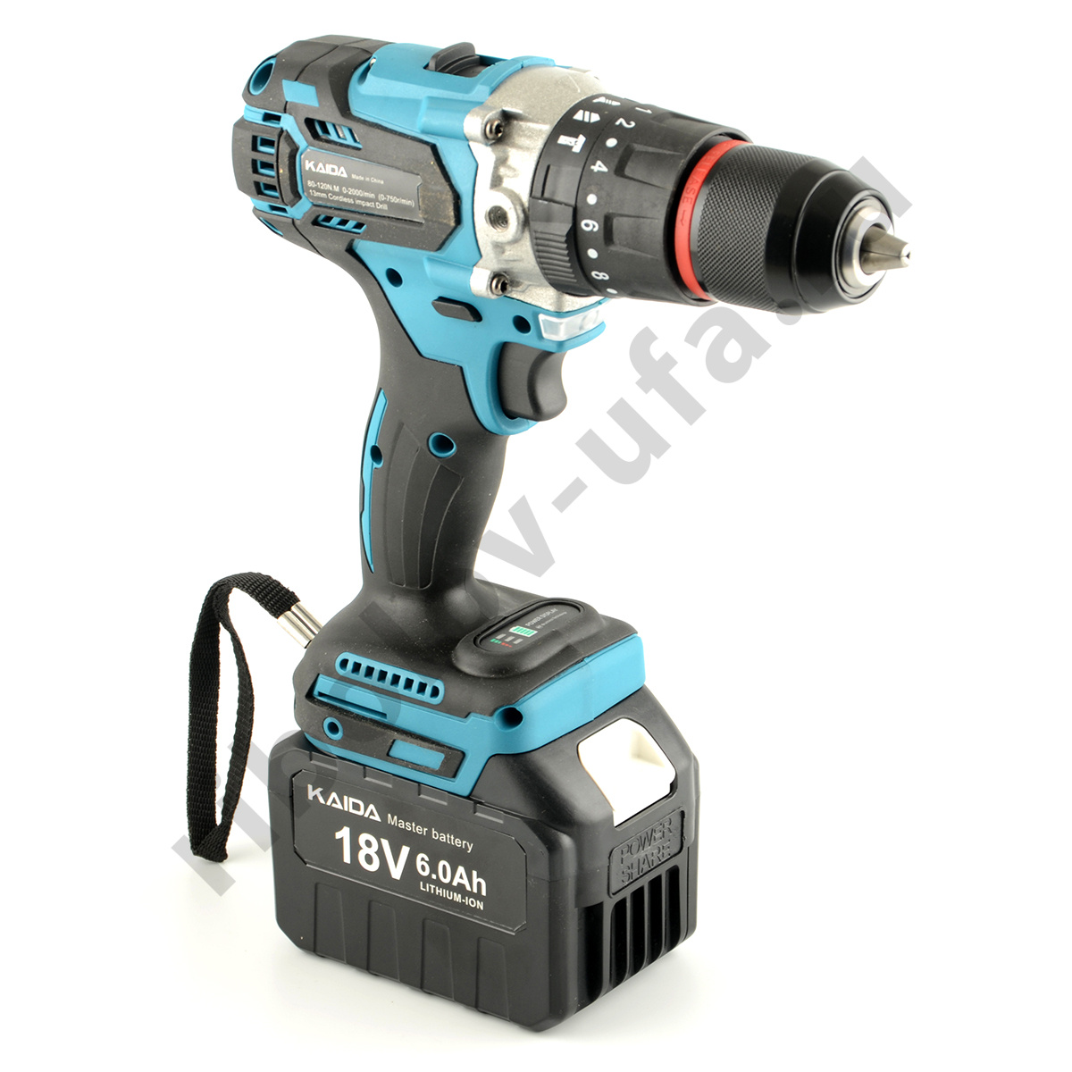 Шуруповерт-электробур Kaida 18V 6A