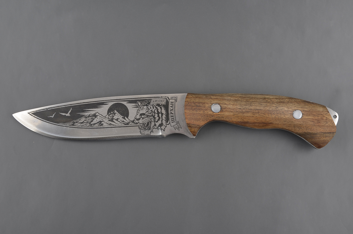 Нож No name Кизляр Шерхан дерев. ручка