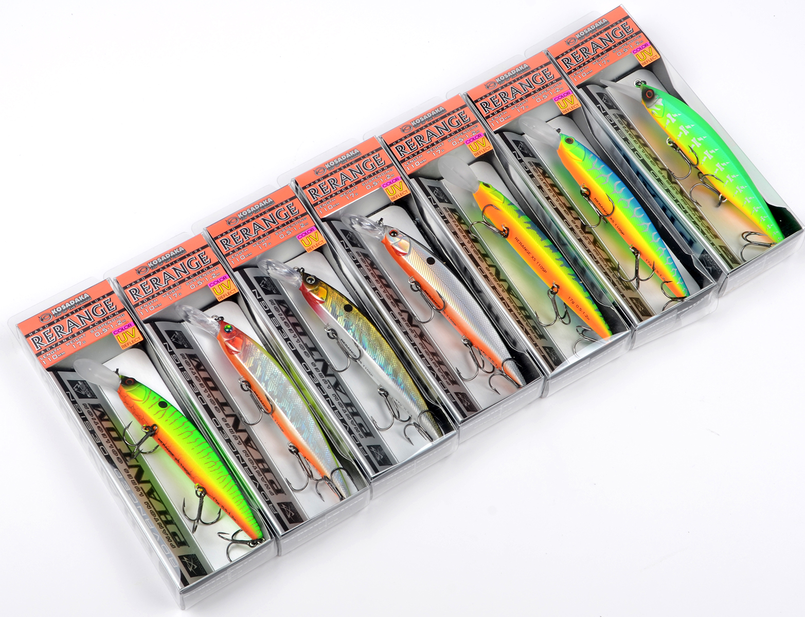 Воблер Kosadaka Rerange XS 110 SP сусп., 110мм, 17гр., 0.5-1.2м, цв. GT