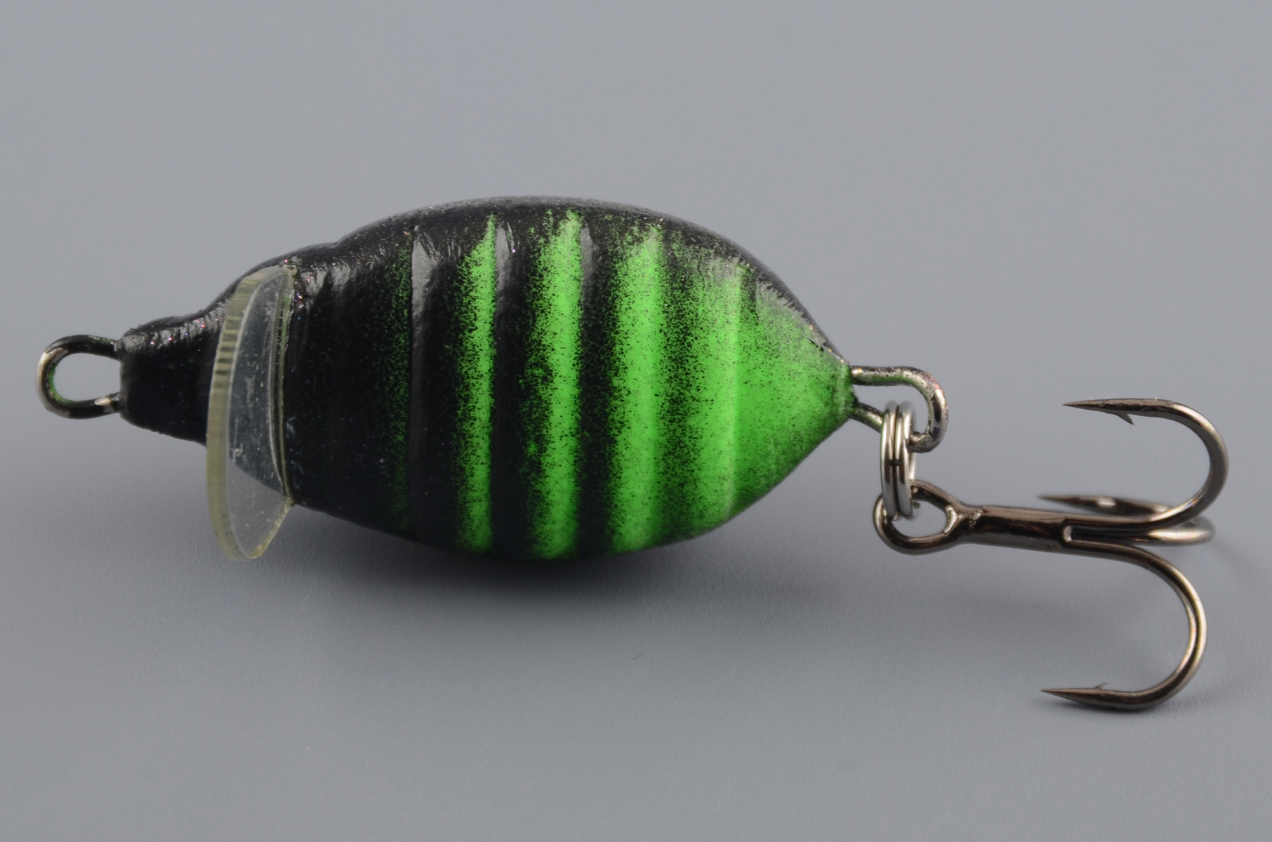 Воблер Белоречье Кренк Жук 3D 2гр тройник №10, цв. 2124